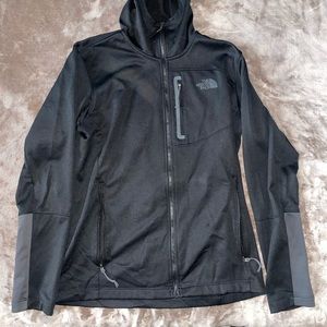 Lightweight Full-Zip North Face Hoodie